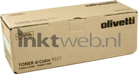 Olivetti B0766 cyaan Front box