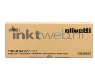 Olivetti B0763 zwart Front box
