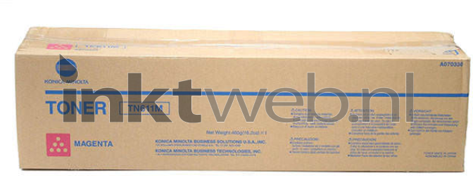 Konica Minolta TN-611 magenta Front box
