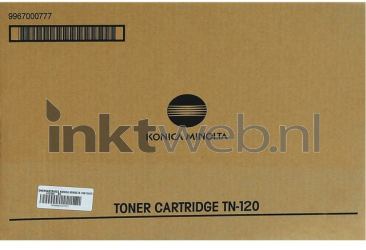Konica Minolta TN-120 zwart Front box