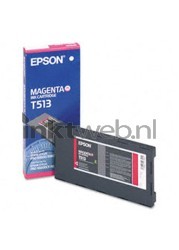 Epson T513 magenta Combined box and product