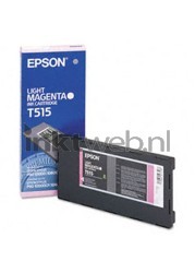 Epson T515 licht magenta Combined box and product