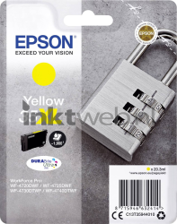 Epson 35XL geel Front box