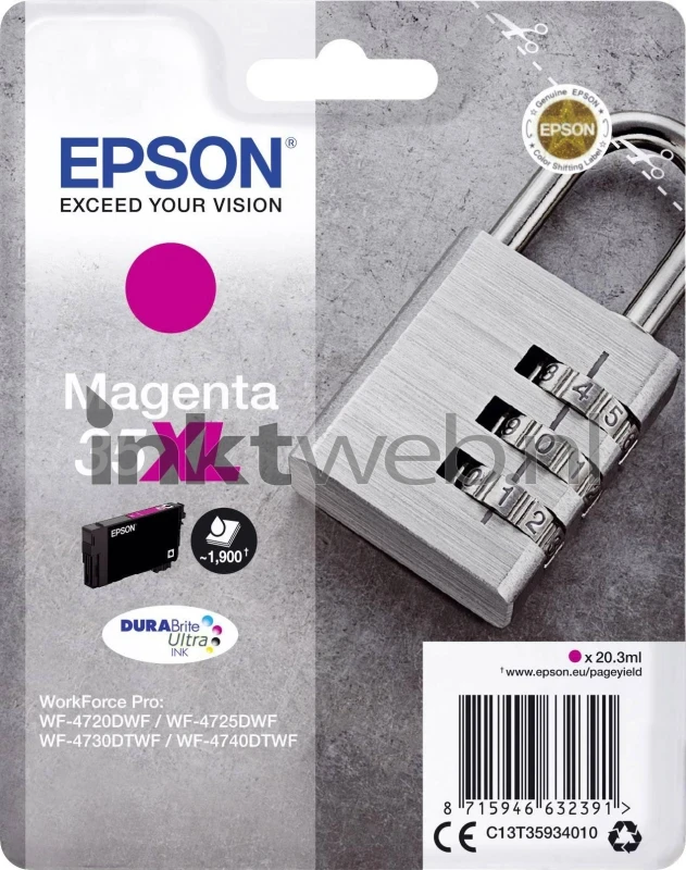 Epson 35XL magenta (Origineel Hoge Capaciteit)