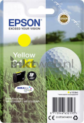 Epson 34XL geel Front box