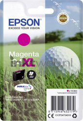 Epson 34XL magenta Front box