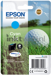 Epson 34 cyaan Front box