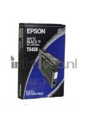 Epson T5438 mat zwart Front box