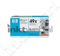 HP 49X (Geopende verpakking + stiftmarkeringen)