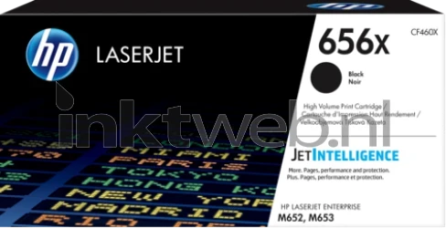 HP 656X zwart Front box