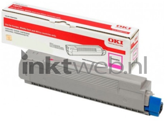 Oki C612 (46507506) magenta Combined box and product