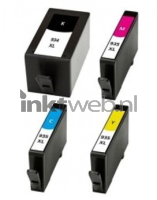 HP 934XL/935XL multipack (Opruiming 4 x 1-pack los outlet) zwart en kleur