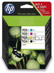 HP 934XL/935XL multipack zwart en kleur Front box