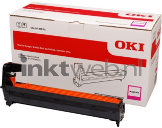 Oki C532 / MC573 magenta Combined box and product