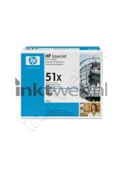 HP 51X zwart Front box