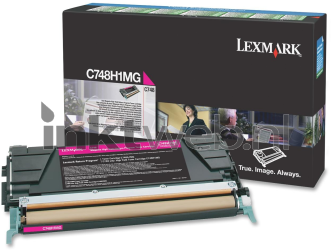 Lexmark C748 (9C748H2MG) magenta Combined box and product