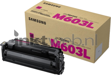 Samsung CLT-M603L magenta Combined box and product