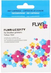 FLWR Brother LC-3217Y geel Front box
