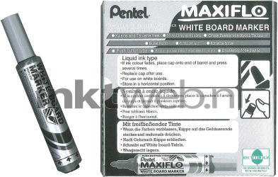 Pentel MWL5M-A 12-Pack zwart Combined box and product