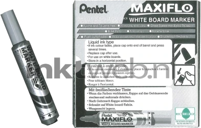 Pentel MWL5M-A 12-Pack zwart Combined box and product