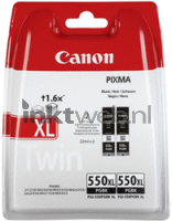 Canon PGI-550XL twinpack (Opruiming 2 x 1-pack los) zwart