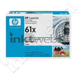 HP 61X hc zwart Front box
