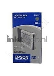 Epson T6027 licht zwart Front box