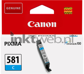 Canon CLI-581 cyaan Front box