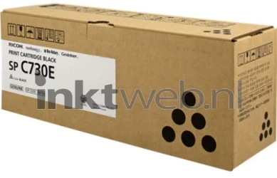 Ricoh C730 zwart Front box