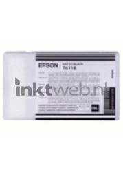 Epson T6118 mat zwart Product only
