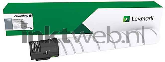 Lexmark 76C0HK0 zwart Combined box and product