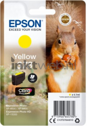 Epson 378 geel Front box