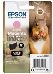 Epson 378 licht magenta Front box