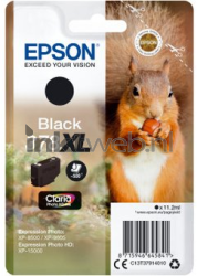 Epson 378XL zwart Front box