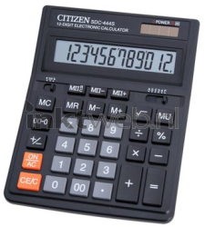 Citizen SDC444S rekenmachine zwart Product only