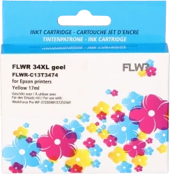 FLWR Epson 34XL geel Front box
