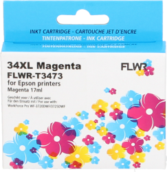 FLWR Epson 34XL magenta Front box