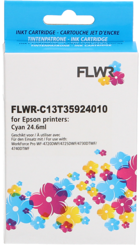 FLWR Epson 35XL cyaan