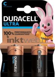 Duracell Ultra C 2pack Front box