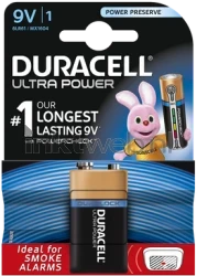 Duracell Ultra Power 9V Combined box and product