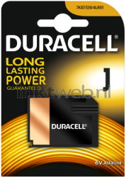 Duracell Lithium J (7K67 6V) Combined box and product