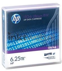 HP DC Ultrium 6.25 TB Data cartridge Front box
