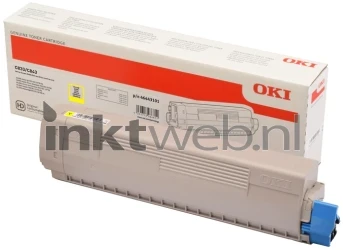 Oki 46443117 geel Combined box and product