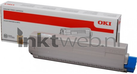 Oki 45643509 geel Combined box and product