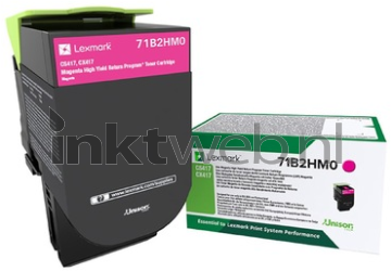 Lexmark 71B2HM0 magenta Combined box and product