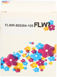 FLWR Zebra  verzendetiketten 10-Pack 210 mm x 102 mm  wit FLWR-800264-105-pack