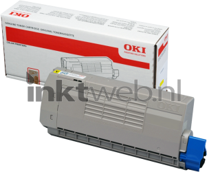 Oki ES7411 geel Combined box and product