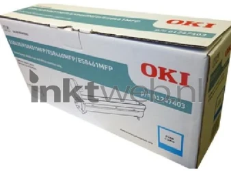 Oki 01247403 cyaan Front box