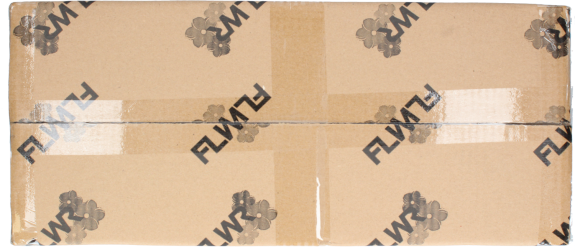 FLWR Zebra  verzendetiketten 10-Pack 150 mm x 102 mm  wit Front box