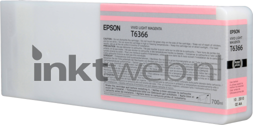 Epson T6366 licht magenta C13T636600